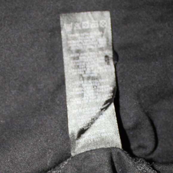 ASOS curve navy blue lace dress, button front, black collar mini size 18 - Picture 8 of 8